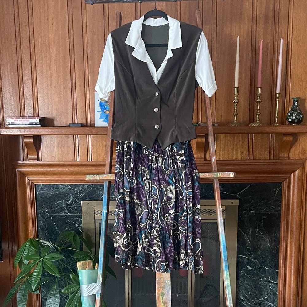 Vintage Elaine Benes-core Dress